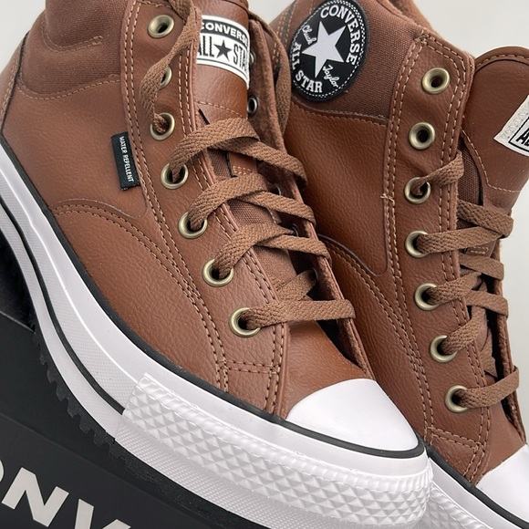 Converse Men’s CTAS MALDEN STREET BOOT MID BEAR NAP/TOADSTOOL TAN/WHITE A08561C - Picture 7 of 16